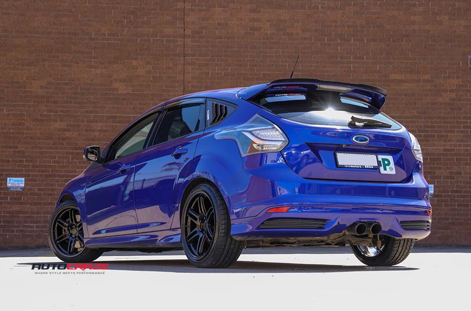FORD FOCUS  5 STUD  SF01 SATIN BLACK